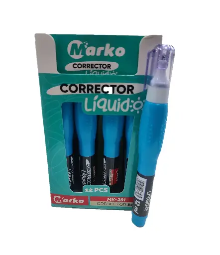 CORRECTOR LAPIZ 12ml Marko